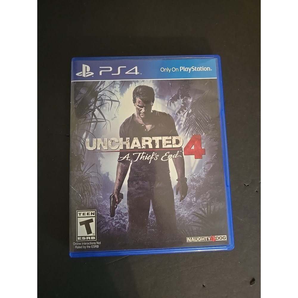 Uncharted 4: A Thief's End (Sony PlayStation 4 PS4, 2016) *TESTED*